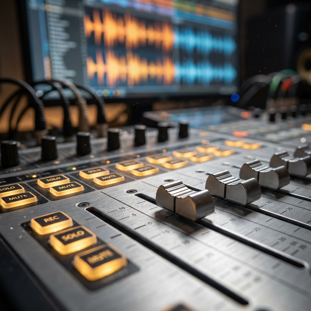 Mischpult: Live-Mix und Front-of-House